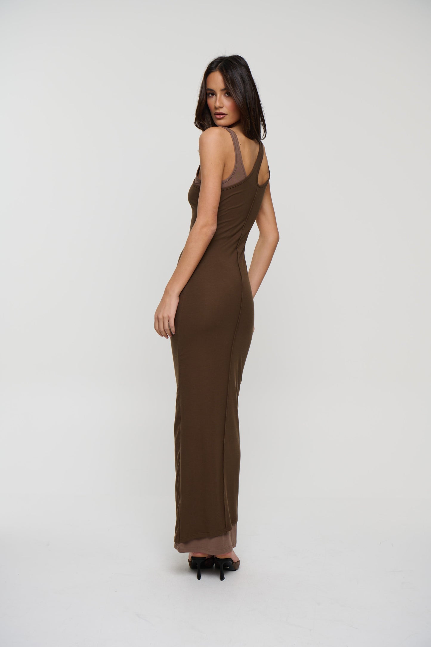 Chantara Maxi Dress Mocha