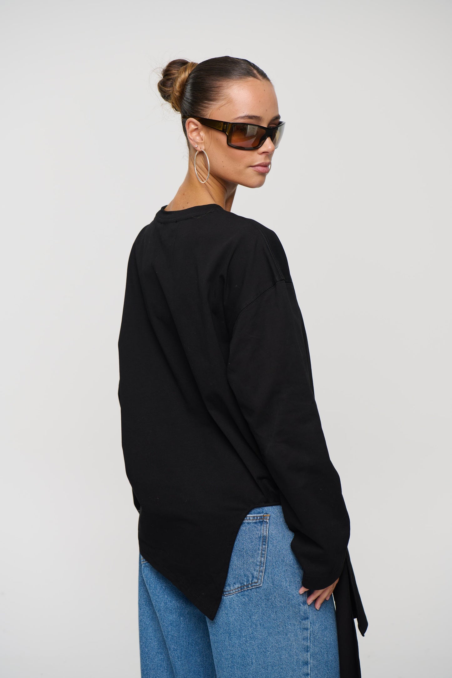 Blake Long Sleeve Tee Black