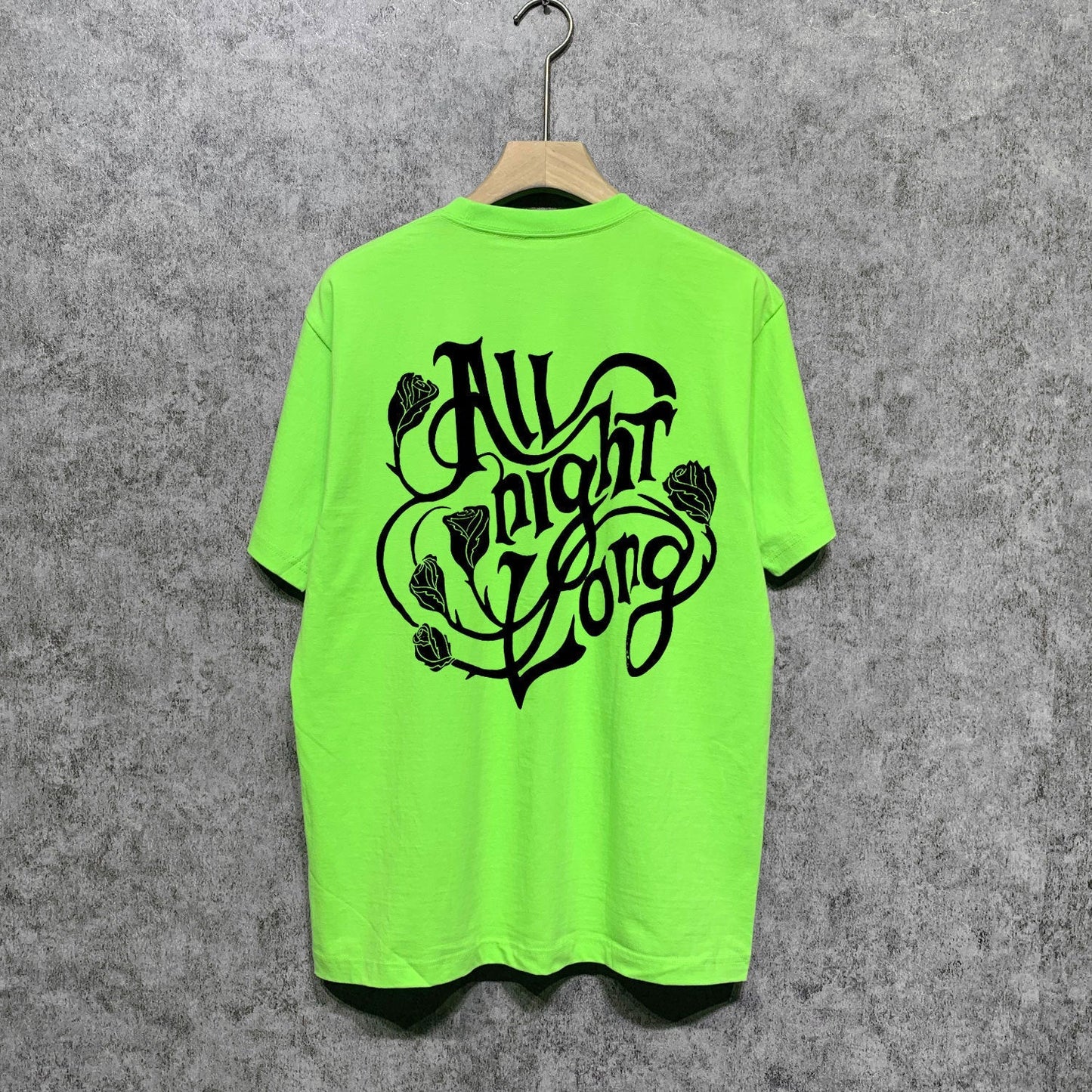 Amiri t shirts morning glory printing short sleeve