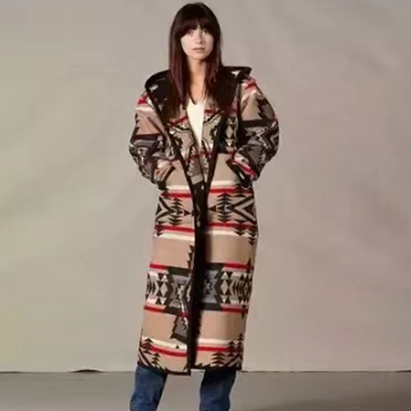 Beth Dutton Wardrobe Autumn and Winter Long Trench Coat Baggy Coat