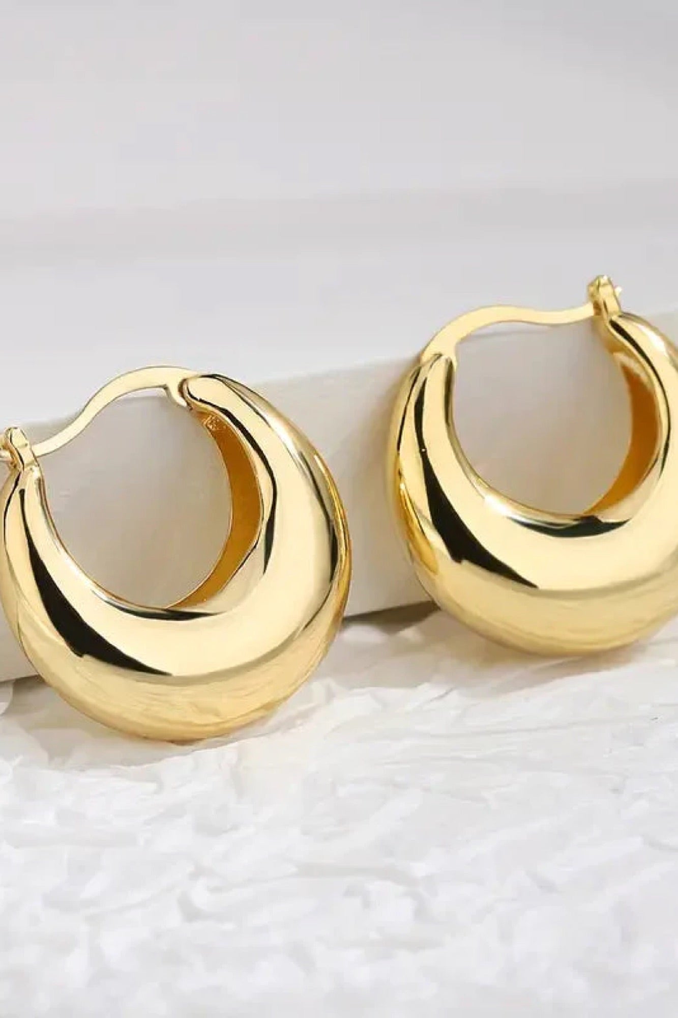 Kyla Hoop Earring Gold Plated
