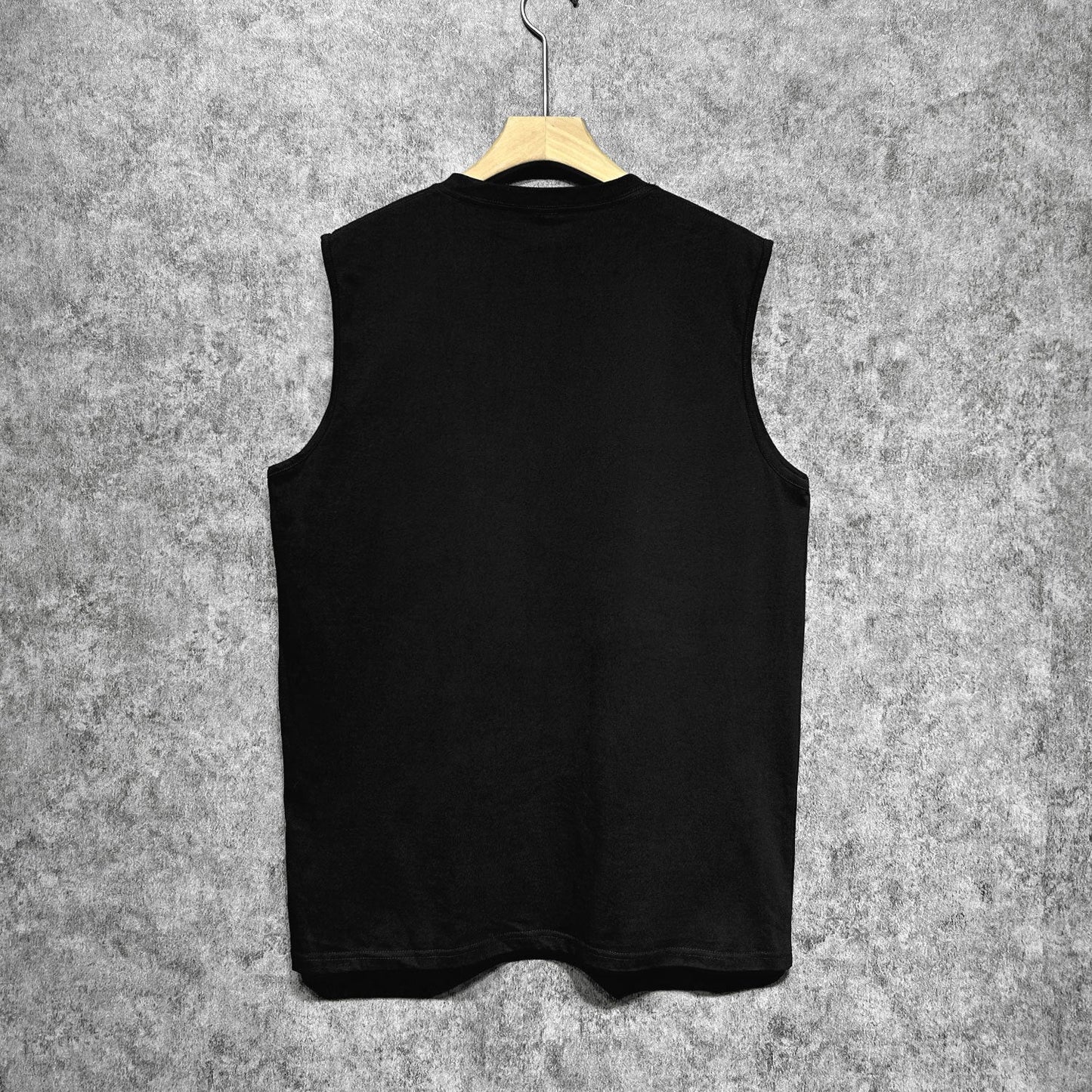 Amiri tank top hand held planet printing