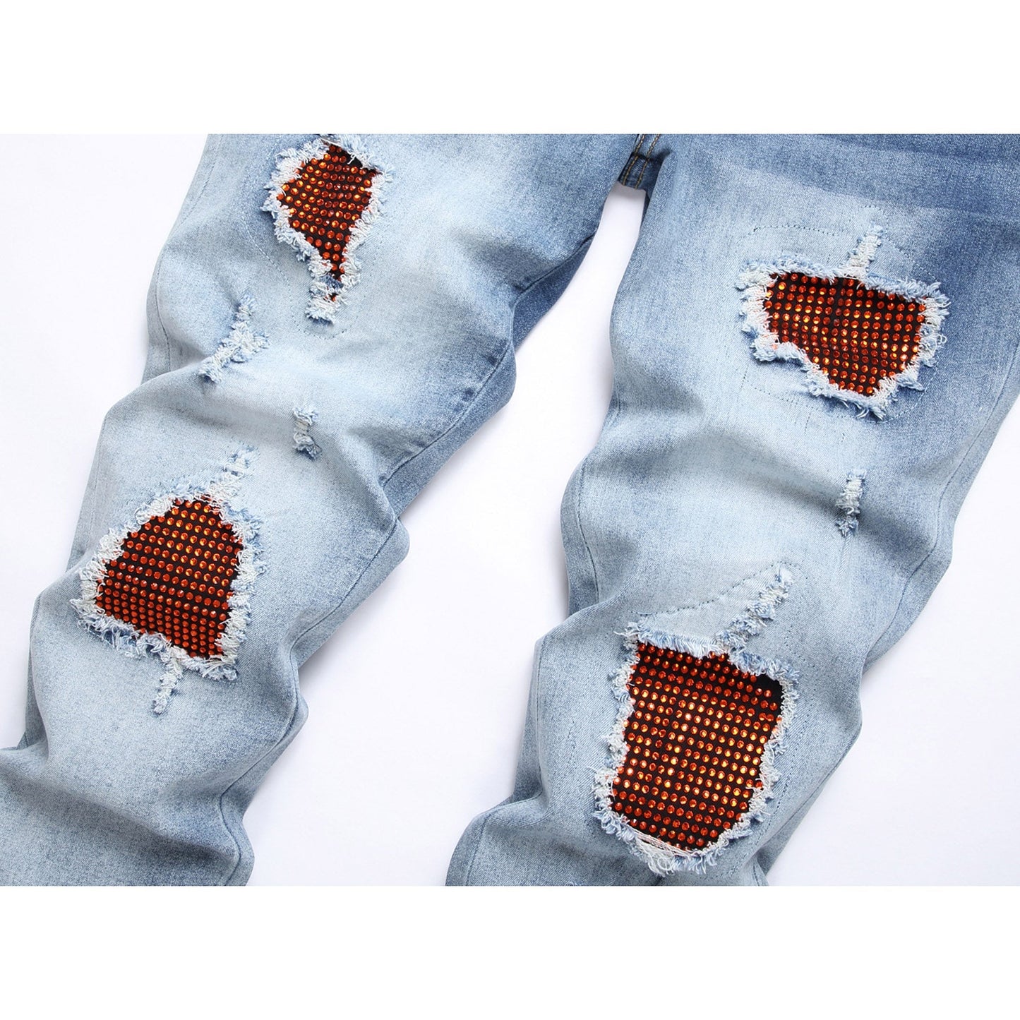 Amiri Jeans Ripped Stretch Jeans