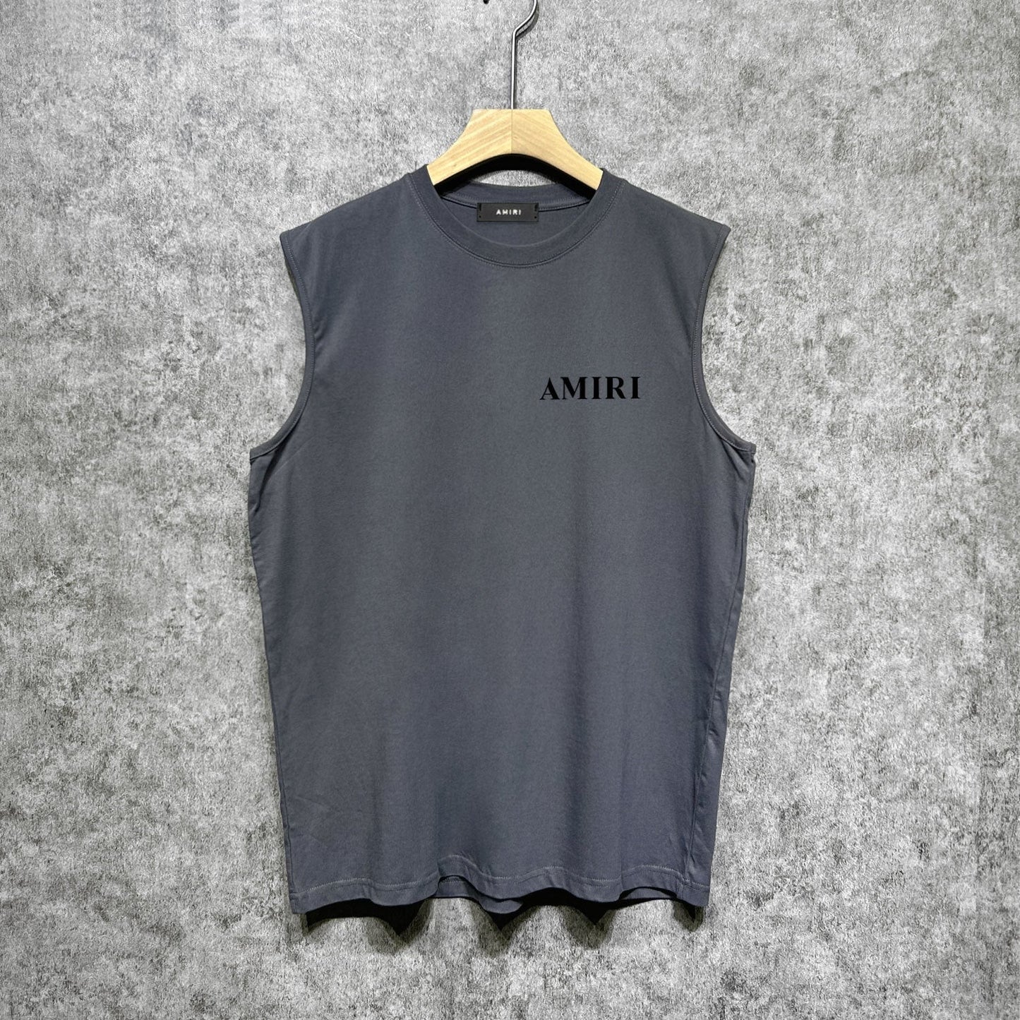 Amiri tank top new thick letterprinting