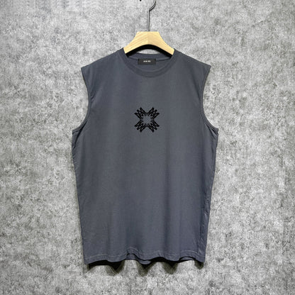 Amiri tank top with small simple letter print