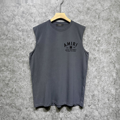 Amiri tank top los angeles california printing