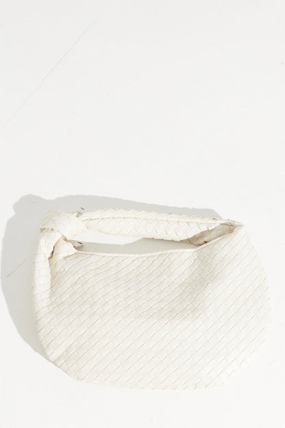 Jessie Weave Bag White