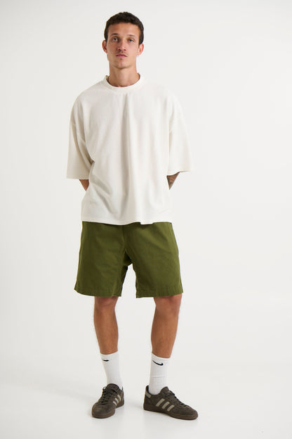 Colin Soft Texture Tee White - FINAL SALE