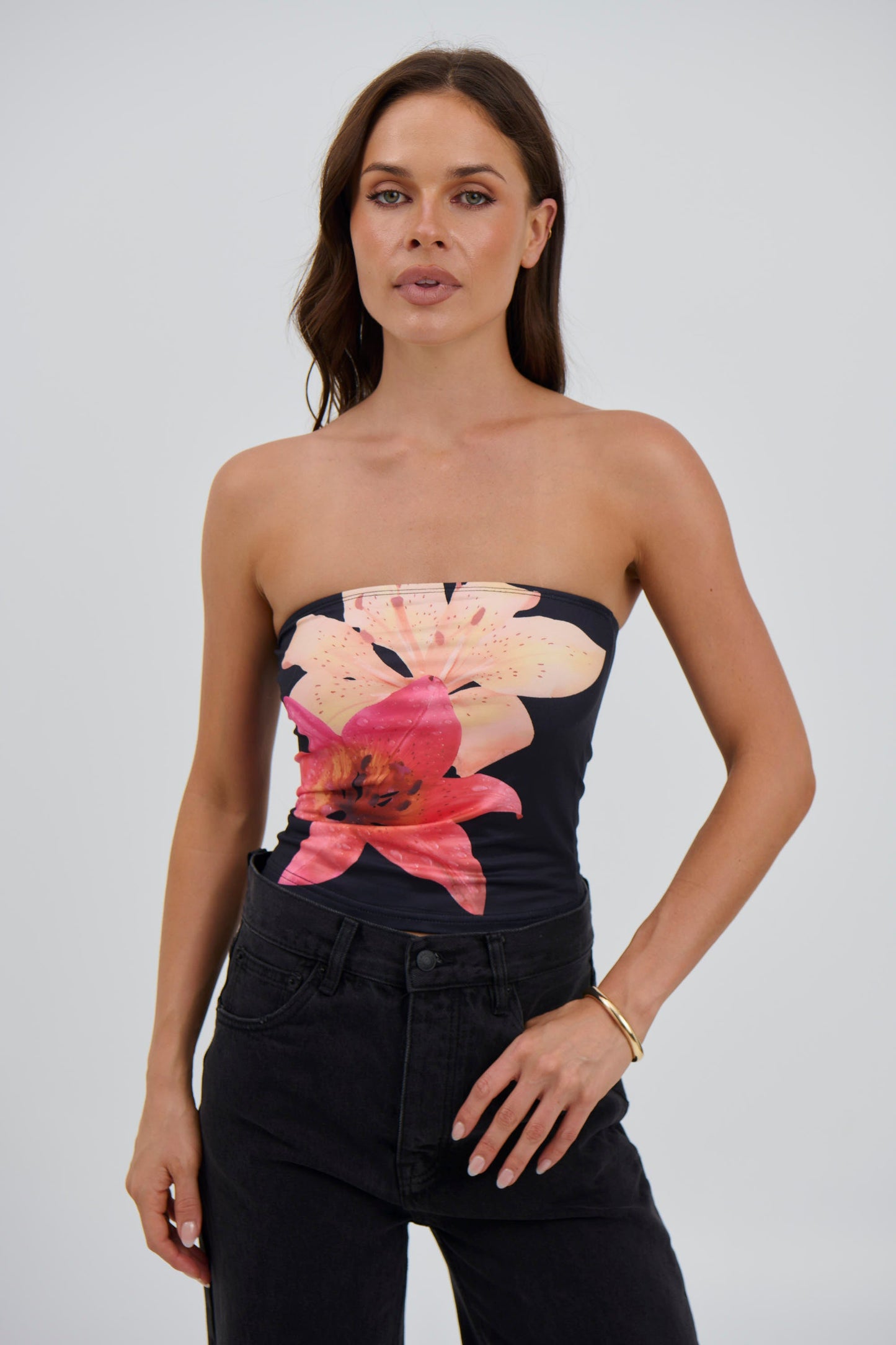 Florence Top Black - FINAL SALE
