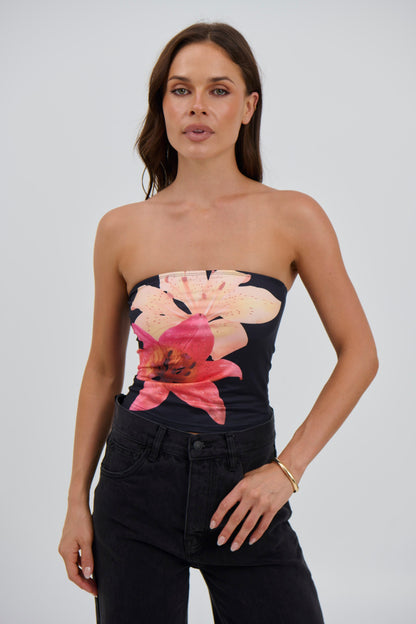 Florence Top Black - FINAL SALE