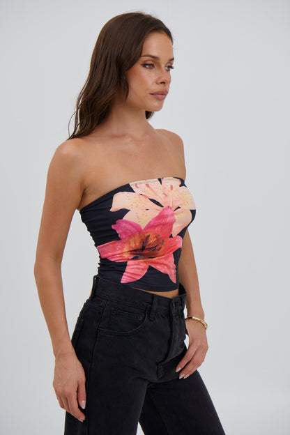 Florence Top Black - FINAL SALE