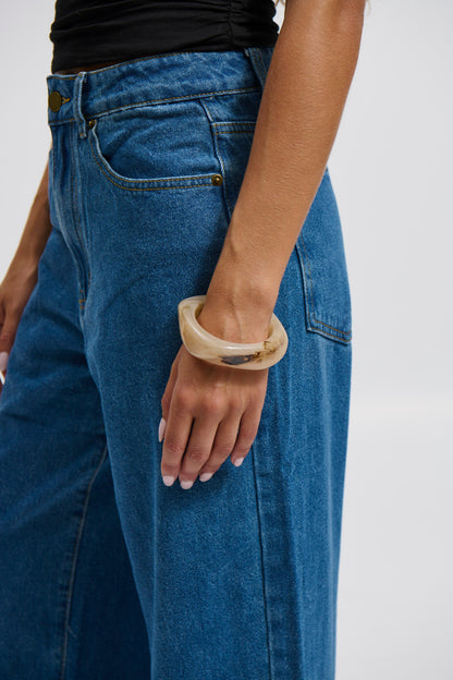 Angular Cuff Bangle Multi - FINAL SALE