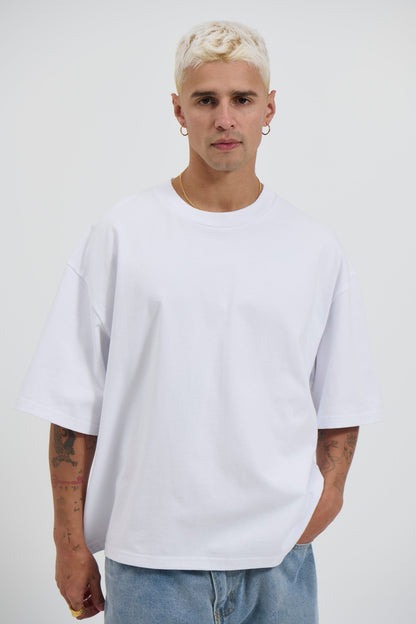 Emmett Box Tee White