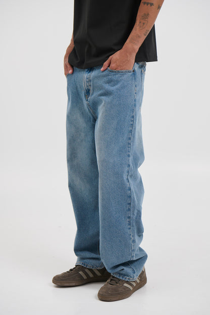Louis Baggy Denim Blue