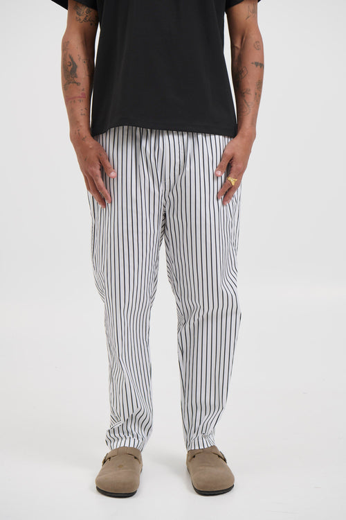 Locky Straight Pant Stripe - FINAL SALE