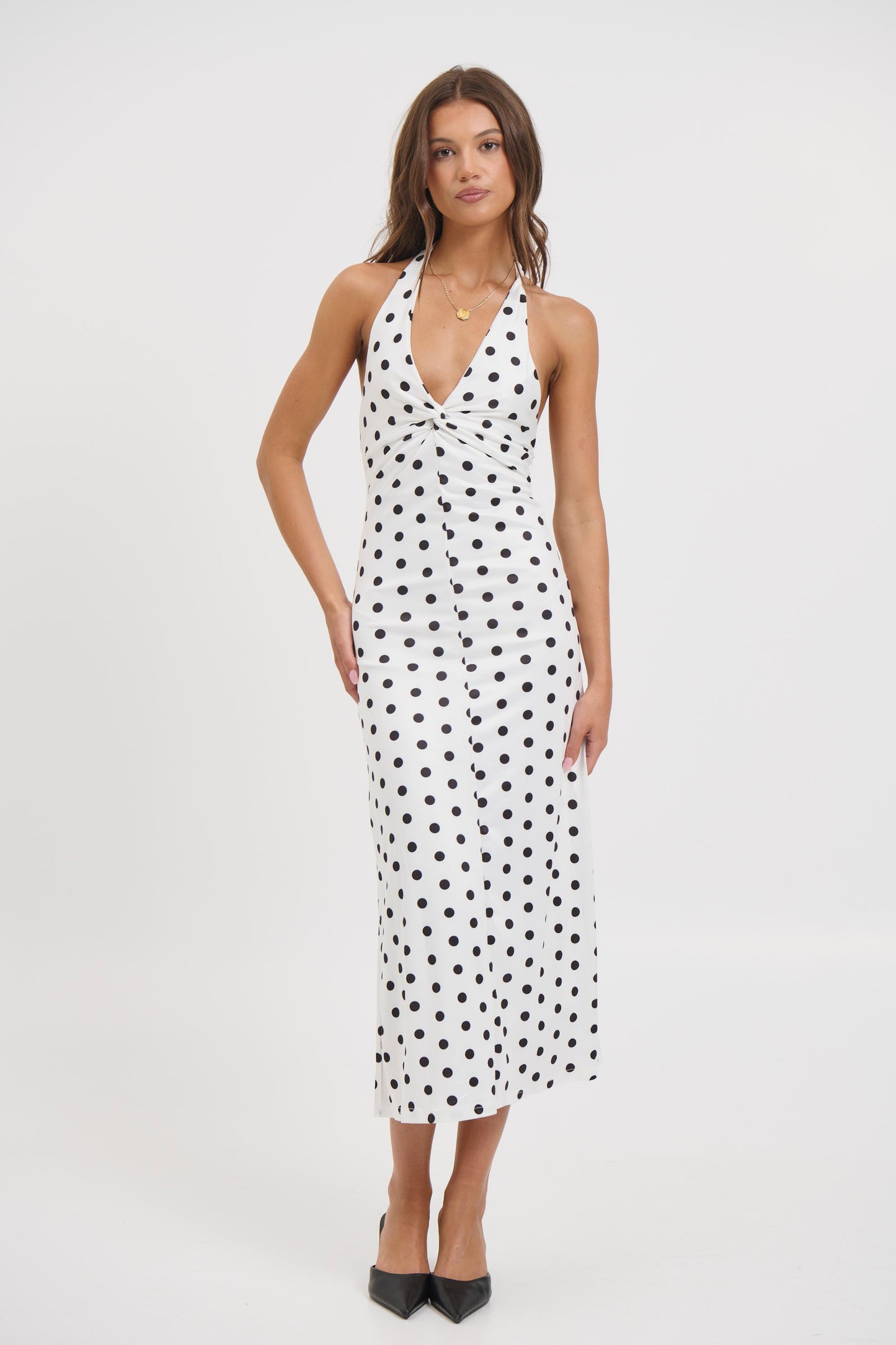 Lara Maxi Dress White - FINAL SALE