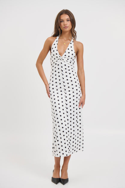 Lara Maxi Dress White - FINAL SALE