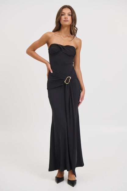 Kelly Maxi Dress Black - FINAL SALE