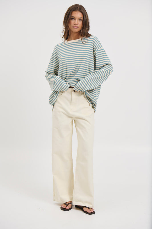 Asher Long Sleeve Sage - FINAL SALE