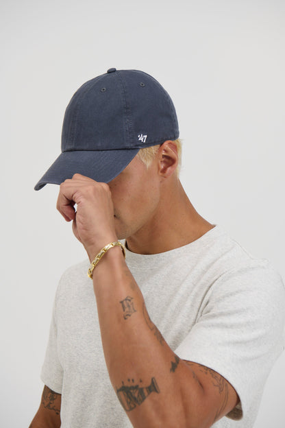 Classic Vintage Clean Up Cap Navy