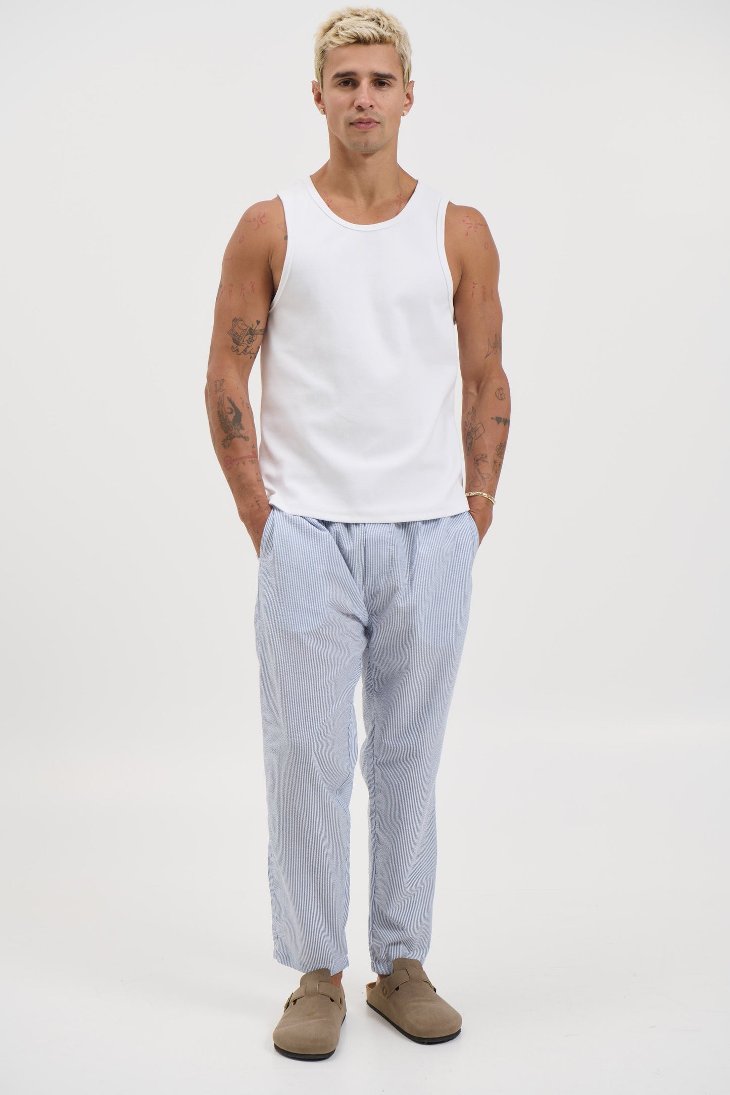 Adge Beach Pant Stripe - FINAL SALE