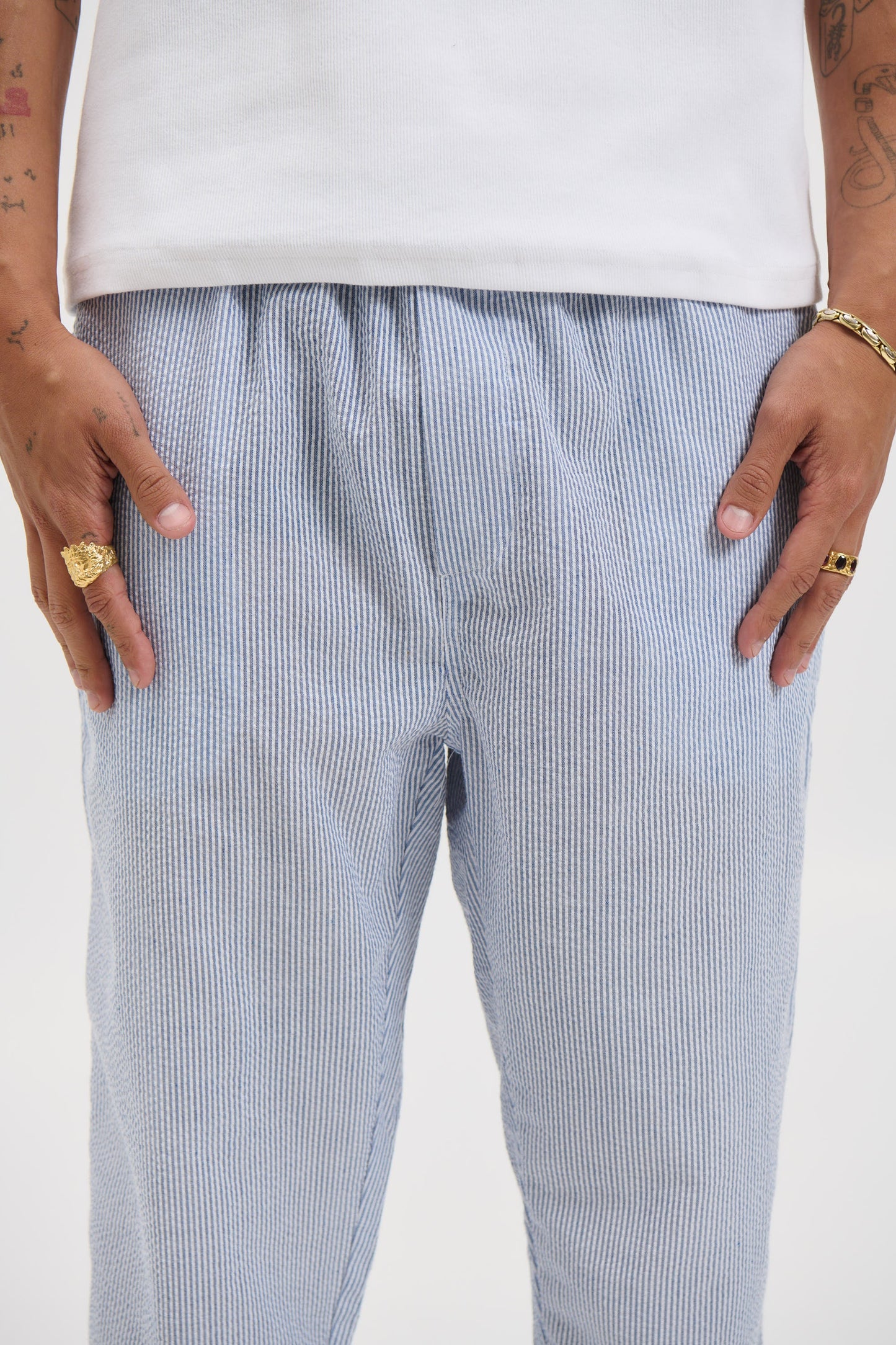 Adge Beach Pant Stripe - FINAL SALE