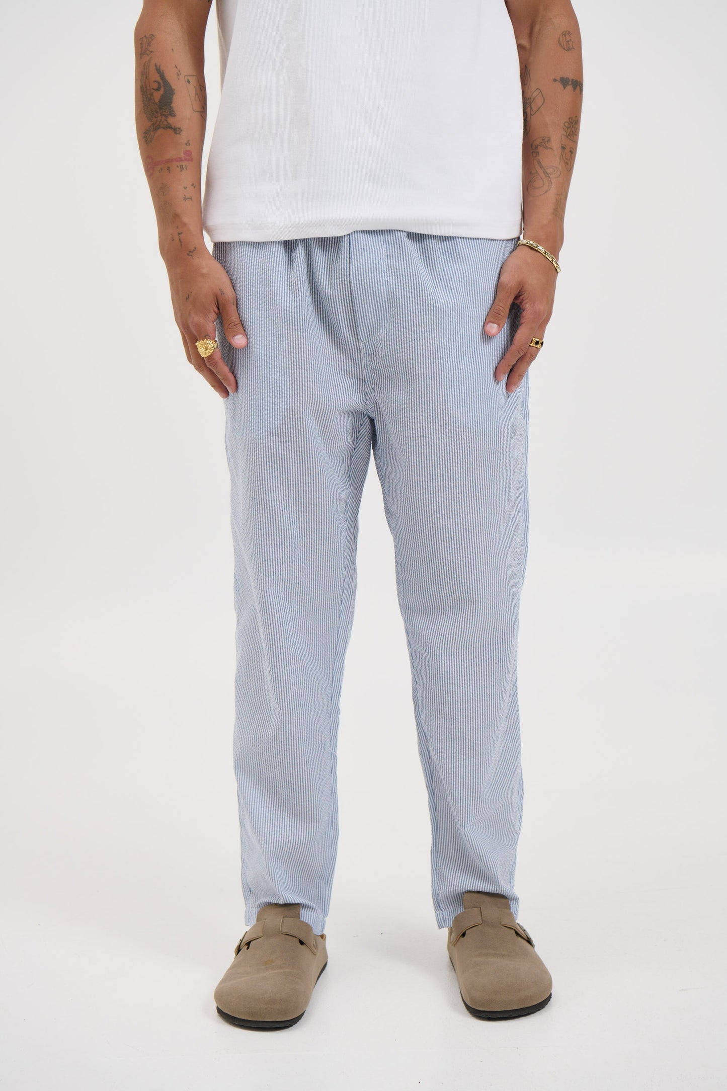 Adge Beach Pant Stripe - FINAL SALE
