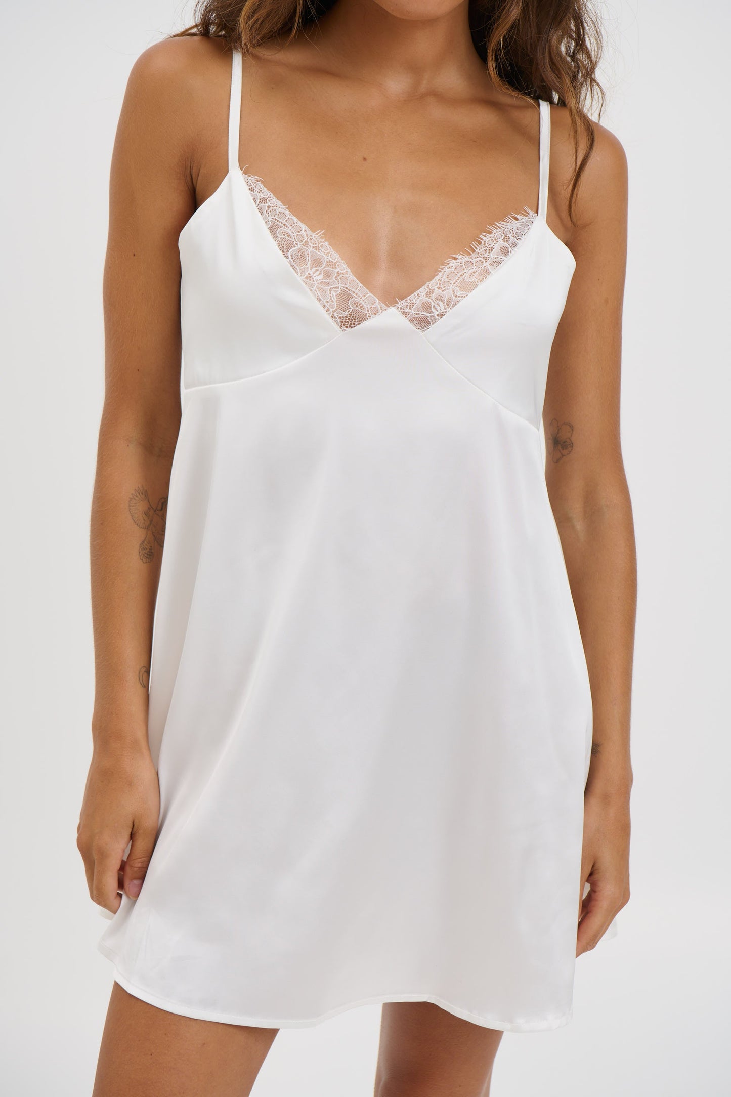 Elissa Mini Dress White - FINAL SALE
