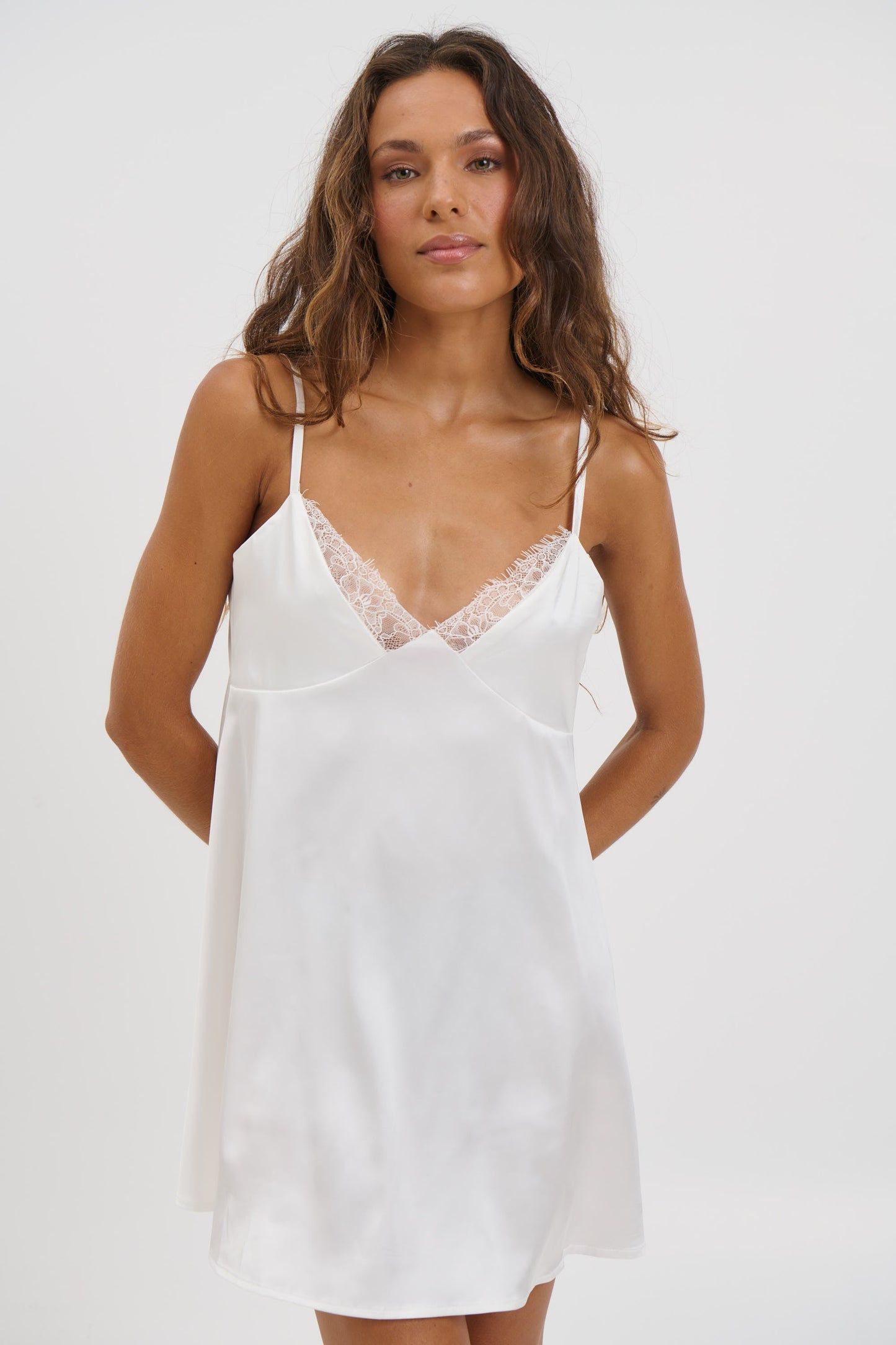 Elissa Mini Dress White - FINAL SALE