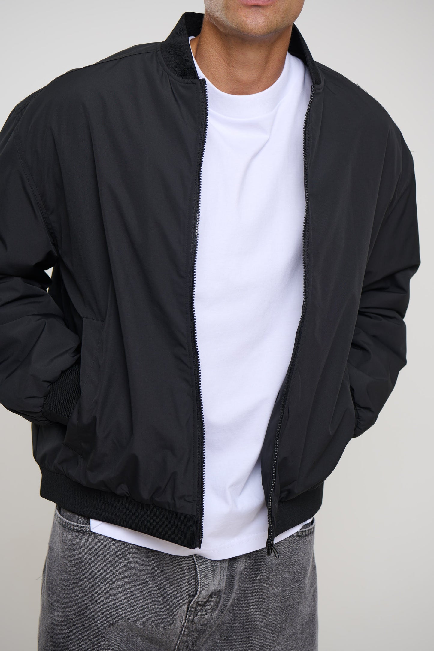Kane Bomber Jacket Black