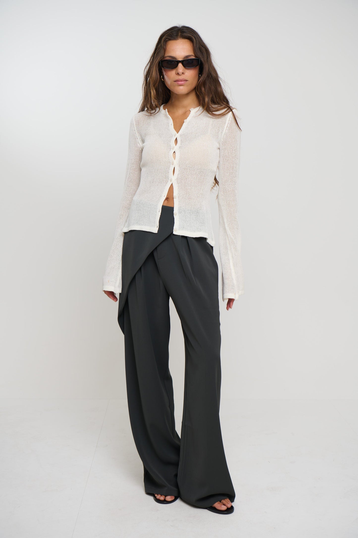 Hadley Cardigan Off White