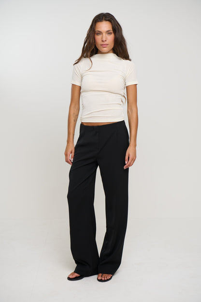 Katya Short Sleeve Off White