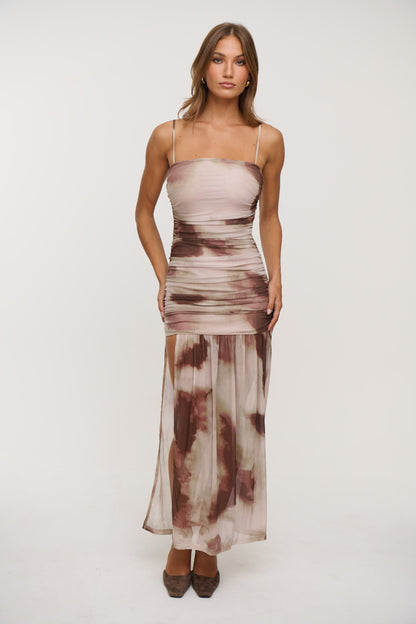 Aitana Maxi Dress Smoke