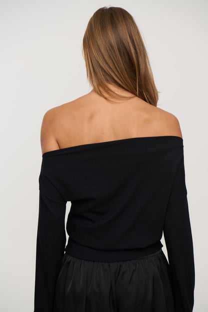 Flynn Top Black