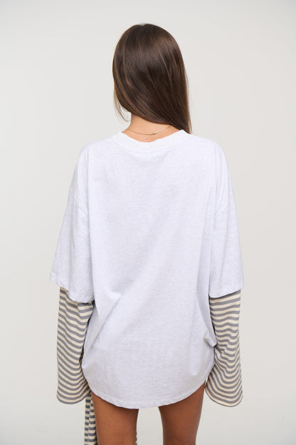 Bottega Shirt Ash Stripe