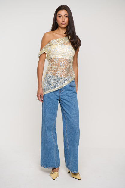 Chloe Top Lemon - FINAL SALE