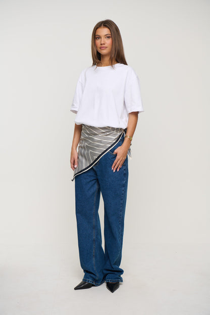 Bessie Tee White - FINAL SALE