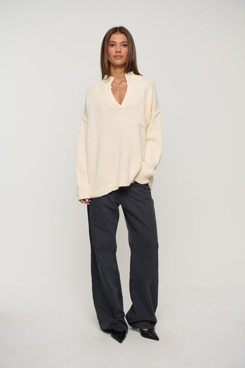 Freya Knit Cream
