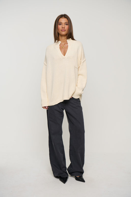 Freya Knit Cream