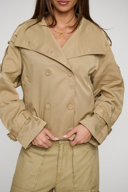 Goldie Trench Beige