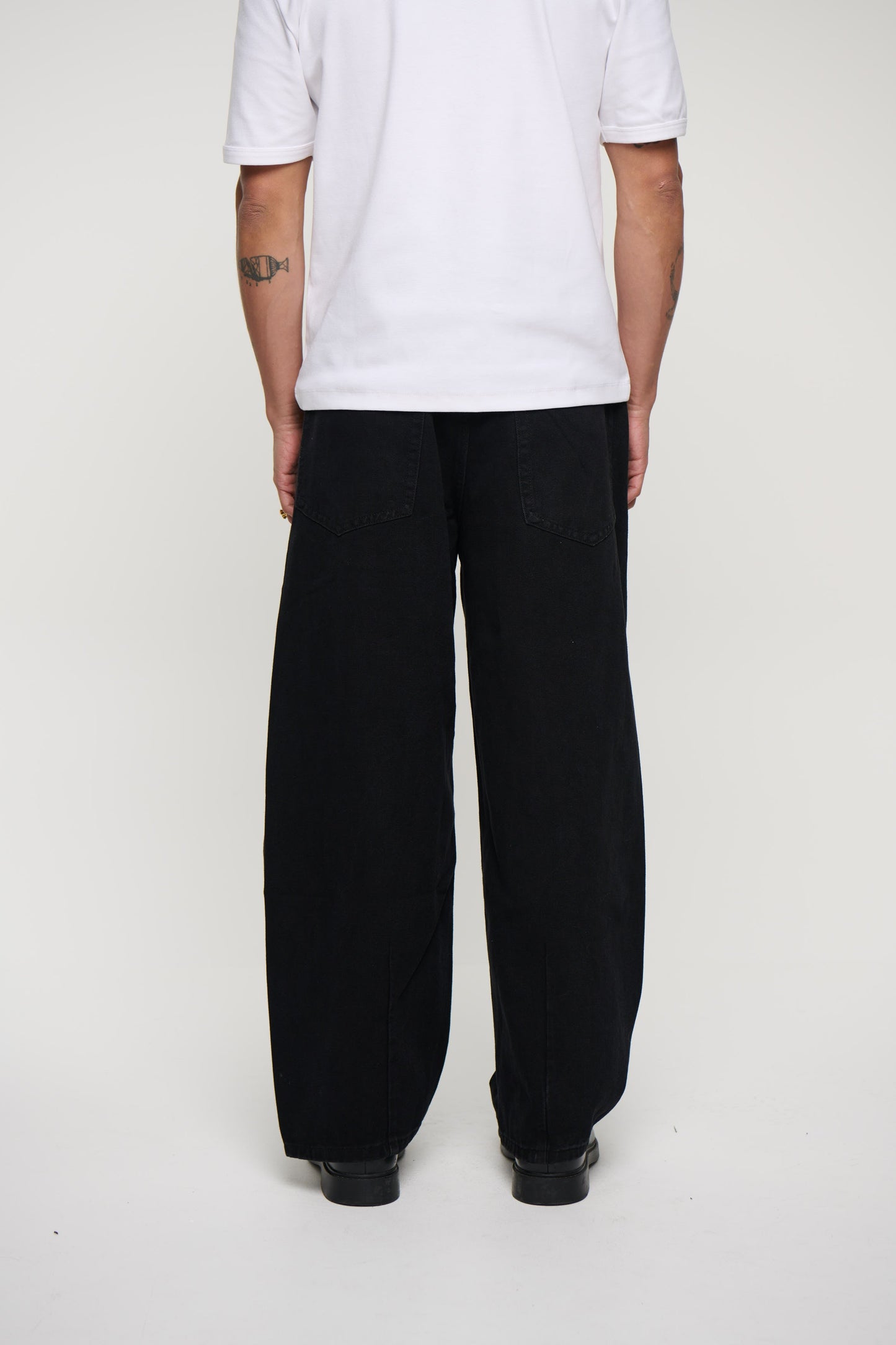 Kyle Wide Denim Black