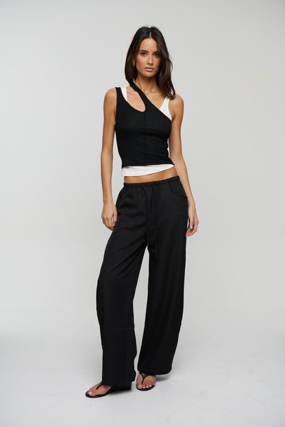 Adana Tank Top Black