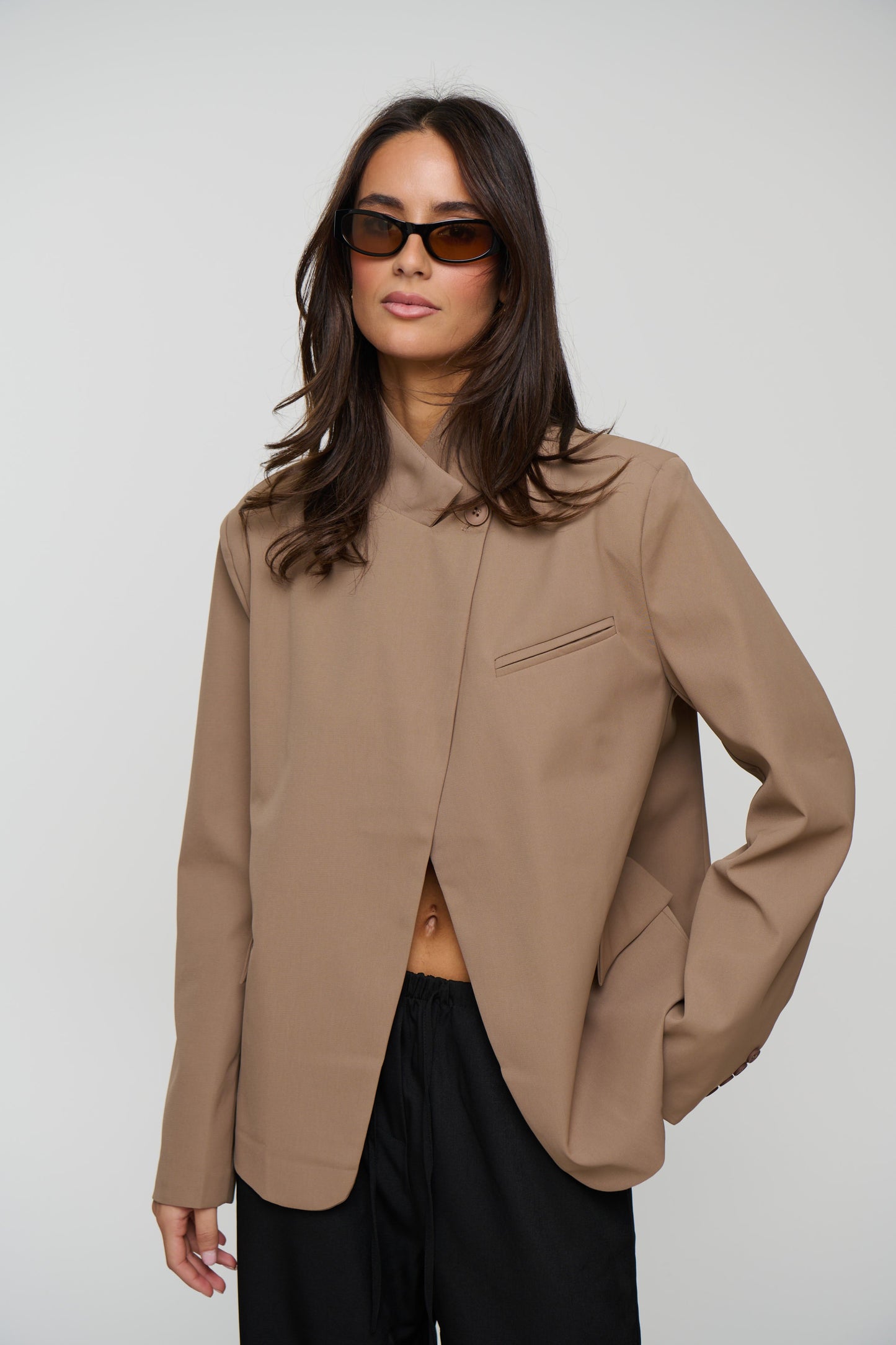 Florencia Blazer Taupe
