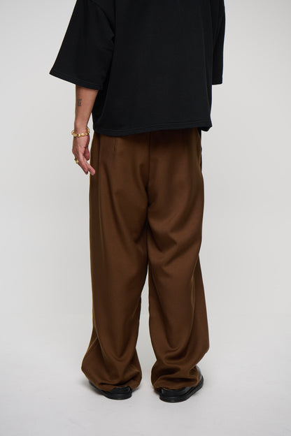 Josh Baggy Pant Choc