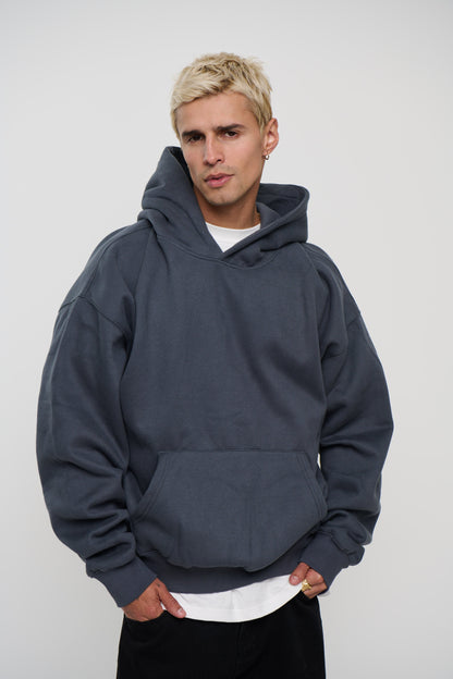 Heavyweight Comfort Hoodie Dark Grey