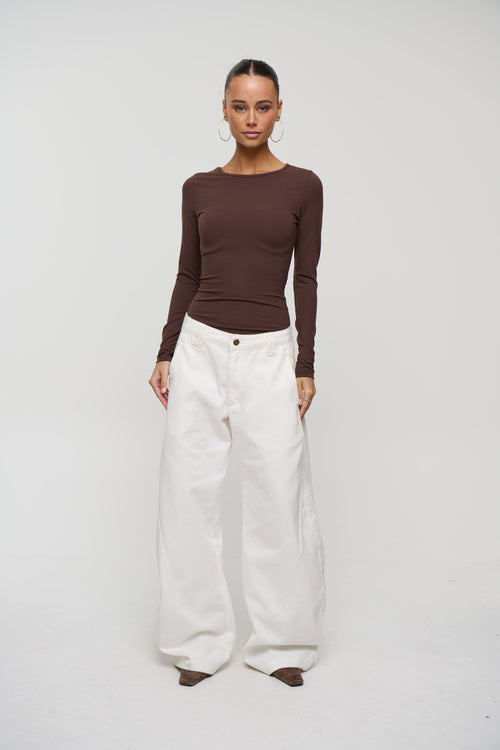 Arla Bodysuit Chocolate