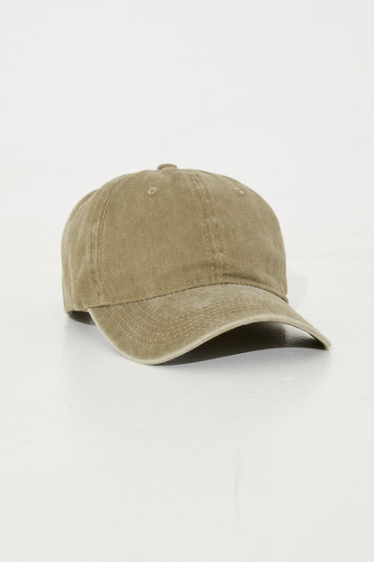 Denim Cap Khaki