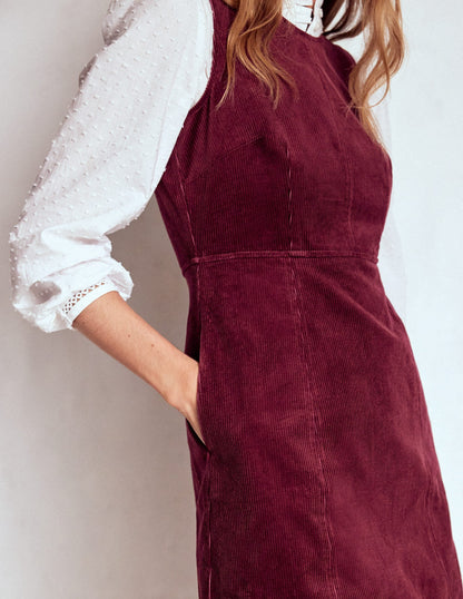 Annie Cord Shift Dress-Deep Wisteria