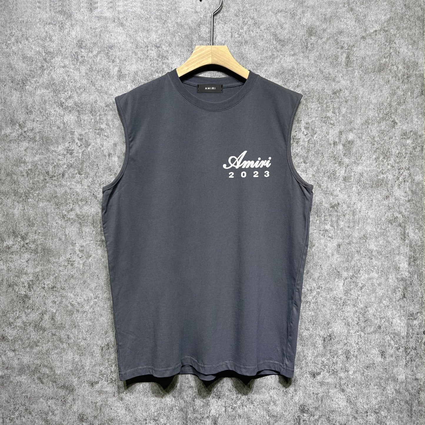Amiri tank top giant rabbit printing