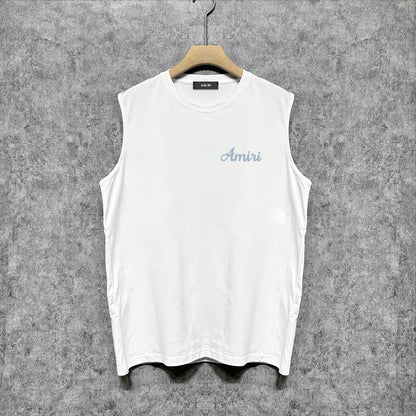 Amiri tank top bowling print